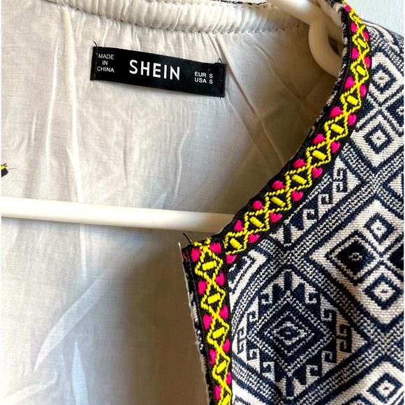 SHEIN Colorful Frayed Blazer - Picture 3 of 4